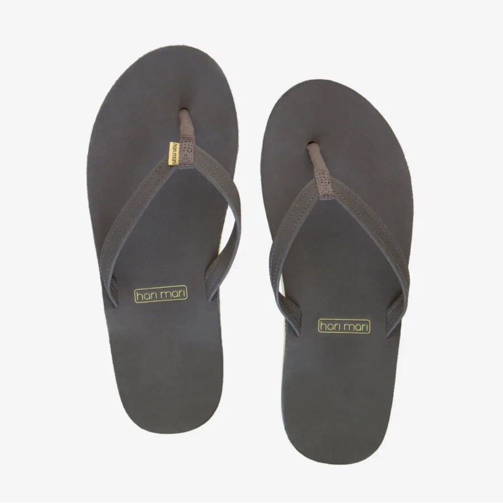 Hari Mari Women's Fields Dark Gray/Aqua Sandals